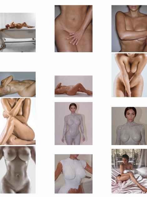 Kim Kardashian Naked and Nude