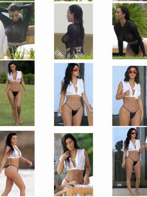 Kim Kardashian Naked and Nude