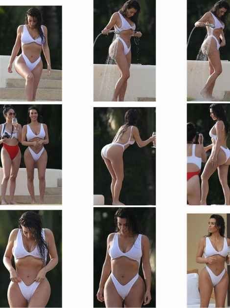 Kim Kardashian Naked and Nude