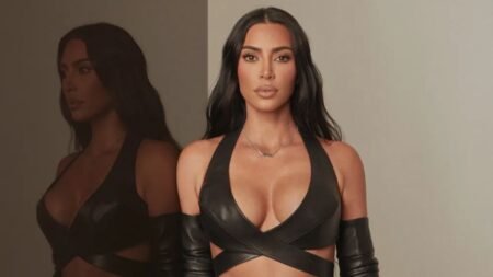 Kim Kardashian’s See-Through Dress Exposes Her Boobs
